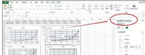 在Excel表格中显示曲线函数公式的具体方法