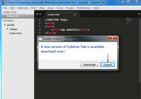 Sublime Text 怎样关闭自动更新?Sublime Text 关闭自动更新教程
