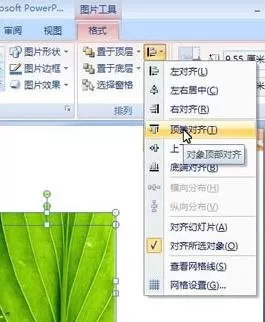 在ppt2007中给图片添加烧焦效果的具体方法