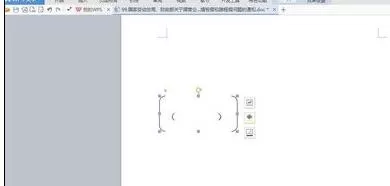 wps文字中如何使用大括号小括号?使用大括号小括号教程