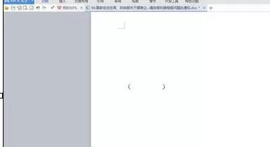 wps文字中如何使用大括号小括号?使用大括号小括号教程