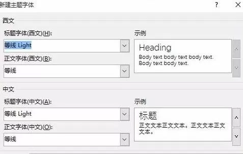 powerpoint2007如何设置中英默认字体?