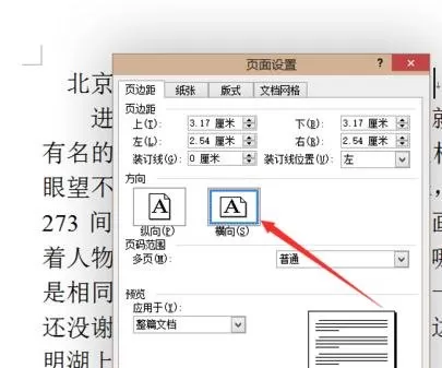 怎么在word2016中设置a4纸?在word2016中设置a4纸的教程