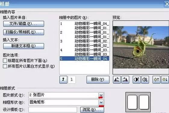 怎样使用PowerPoint制作电子相册?