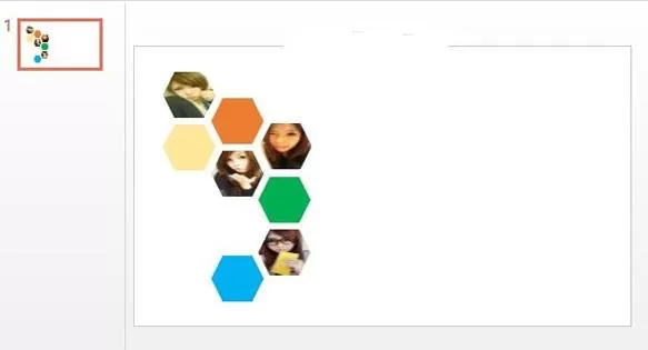在ppt2013中如何制作蜂窝状拼图?ppt2013制作蜂窝状拼图发的教程
