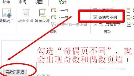 怎么在Word2013中设置奇偶页不同页眉?Word2013设置奇偶页不同页眉的方法