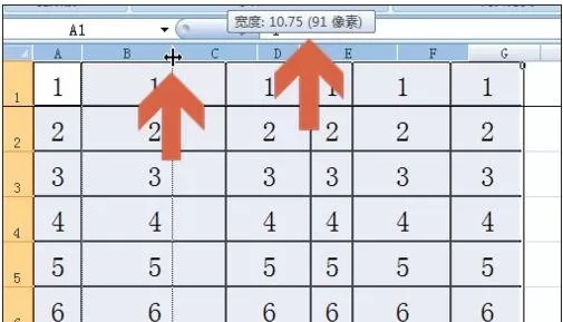 excel2007如何平均分配列宽?excel2007平均分配列宽教程