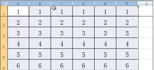 excel2007如何平均分配列宽?excel2007平均分配列宽教程