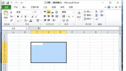excel2007如何设置将网格线显示出来?