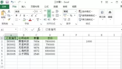 excel2013中如何设置以千元为单位？