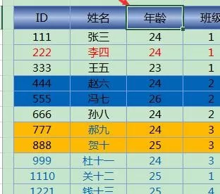 excel2013如何按颜色筛选?excel2013按颜色筛选教程