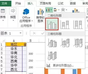 Excel2013怎么制作柱形目标进度图?