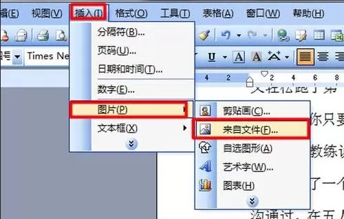 在word2013中怎么对插入的图片进行排版?