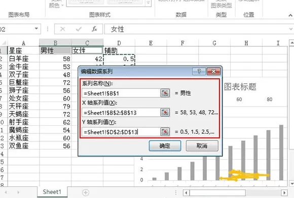 excel2013如何制作纵向折线图?制作纵向折线图教程