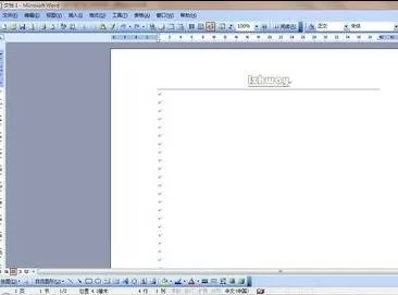 如何在word2003中去掉首页页眉?word2003去掉首页页眉的方法