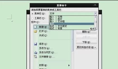 如何在word2003中自定义菜单栏?word2003自定义菜单栏的方法