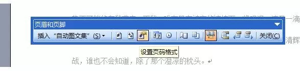 如何在word2003中对页码和页面进行排版?