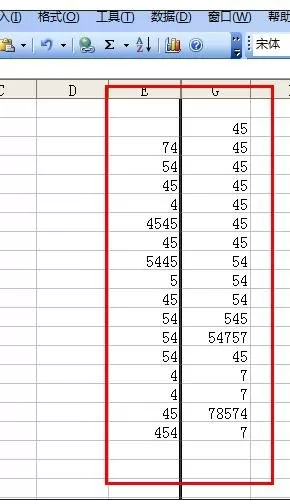 如何取消excel2003中的隐藏列?excel2003隐藏列的取消方法