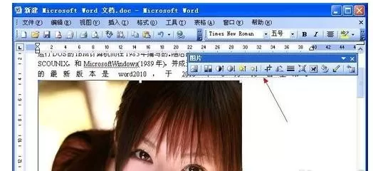 在Word2003中设置四周型环绕图片的具体方法