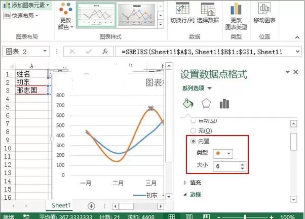 excel2013怎样制作趋势图?excel2013制作趋势图教程