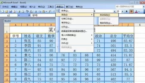 excel2013使用自动筛选的具体操作