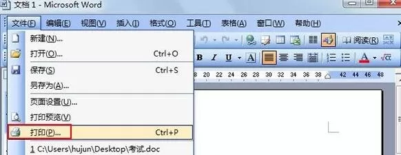 Word2003中打印缩放功能的使用方法