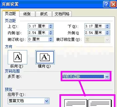 怎么在Word2003中进行设置页面?Word2003进行设置页面的步骤