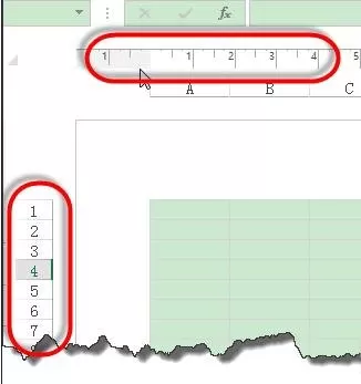 怎么在excel2003中显示标尺?在excel2003中显示标尺的教程