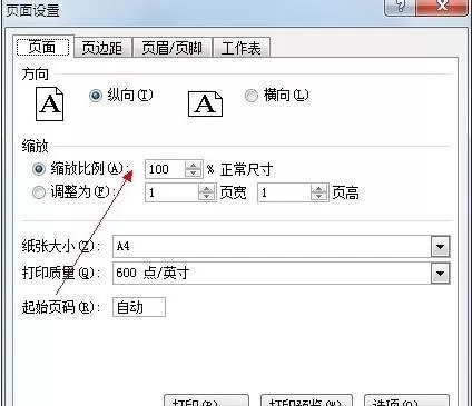 怎么在excel2003中设置缩放打印?excel2003设置缩放打印的步骤