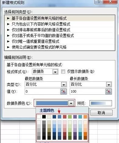 怎么在excel2003中设置渐变色?excel2003设置渐变色的教程