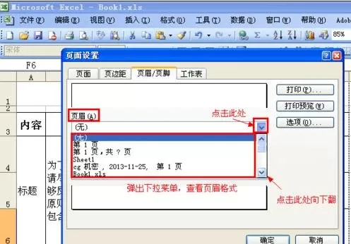 怎么在excel2003中设置页码?excel2003设置页码的具体方法