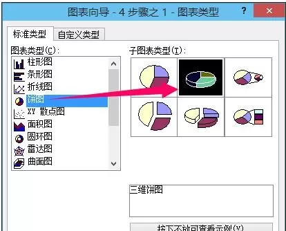 怎么在excel2003中制作饼图?excel2003制作饼图的具体方法
