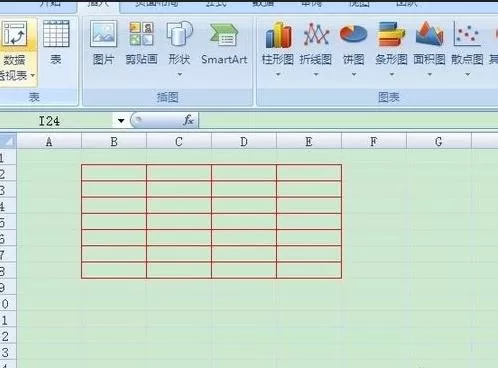 excel2007如何绘画表格?excel2007绘画表格教程