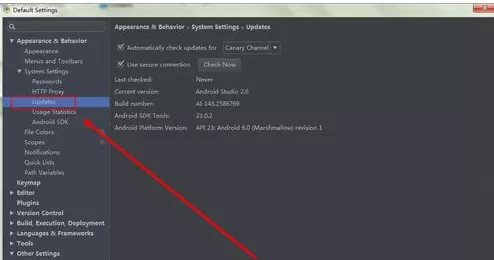 怎样更新Android Studio?更新Android Studio教程