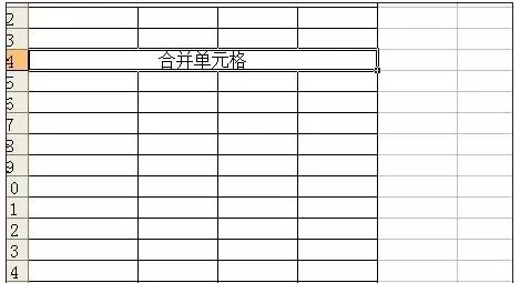 excel2003怎么合并单元格?excel2003合并单元格的方法