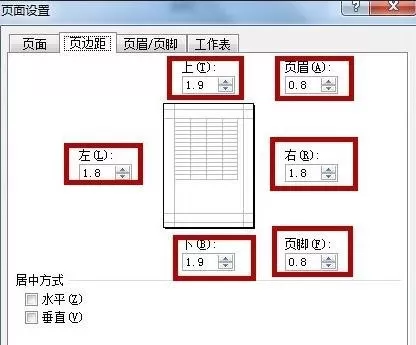 excel2007如何设置打印页面?excel2007设置打印页面教程