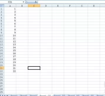 excel2007如何把两个工作表合并成一个?