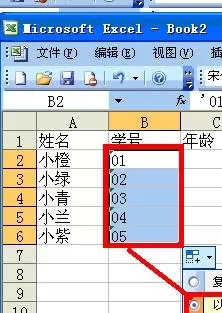 怎么使用excel2003数据填充功能?excel2003数据填充功能的用法