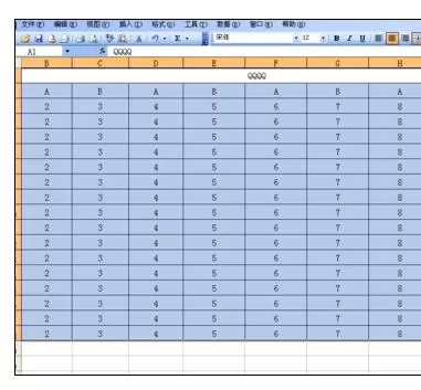 怎么在Excel2003中设置文件打印成一张?