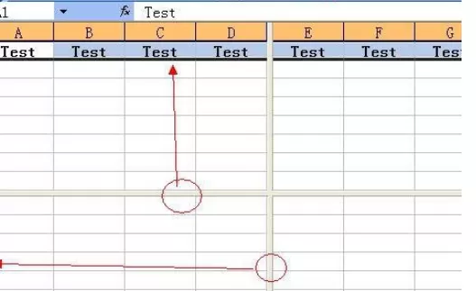 怎么在excel2003中进行首行固定?excel2003首行固定的教程