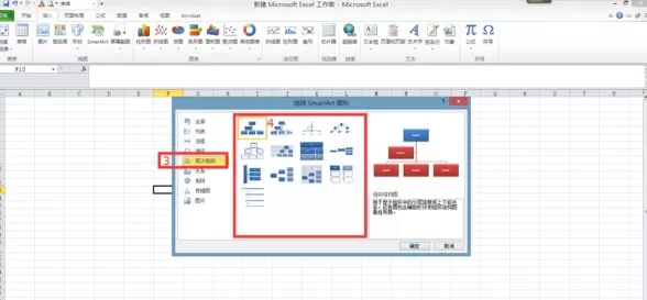 excel2007如何制作树状图?excel2007制作树状图的方法