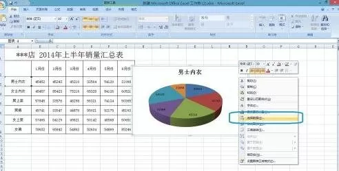 excel2007中如何制作饼图?excel2007制作饼图的具体操作