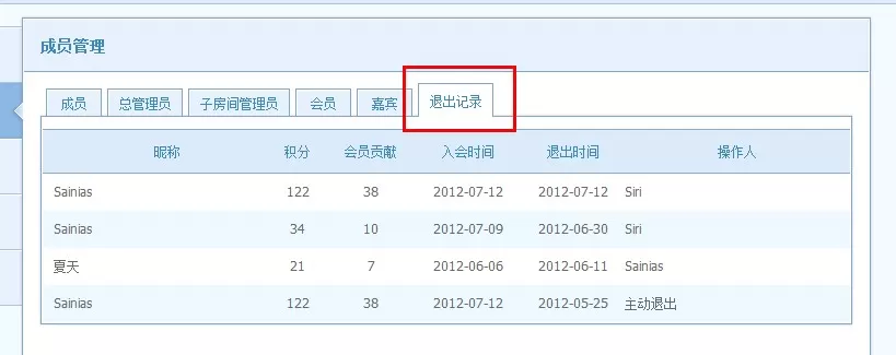 如何管理QT语音中的房间成员?