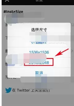 如何在InstaSize中设置图像分辨率?InstaSize设置图像分辨率的方法