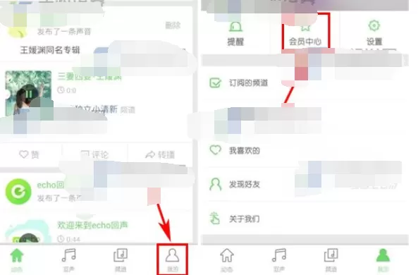 如何在echo回声中购买会员?在echo回声中购买会员的方法