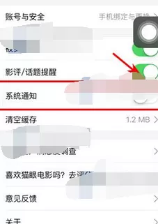 怎么在猫眼电影中关闭系统通知?猫眼电影关闭系统通知的方法