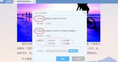 悦书PDF阅读器文档怎样加密?文档加密教程