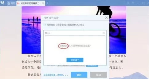 悦书PDF阅读器文档怎样加密?文档加密教程