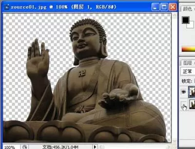 如何使用photoshop的魔棒工具进行抠图?