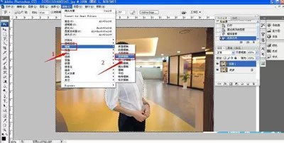 怎么在photoshop中虚化人物背景 ?photoshop虚化人物背景的方法
